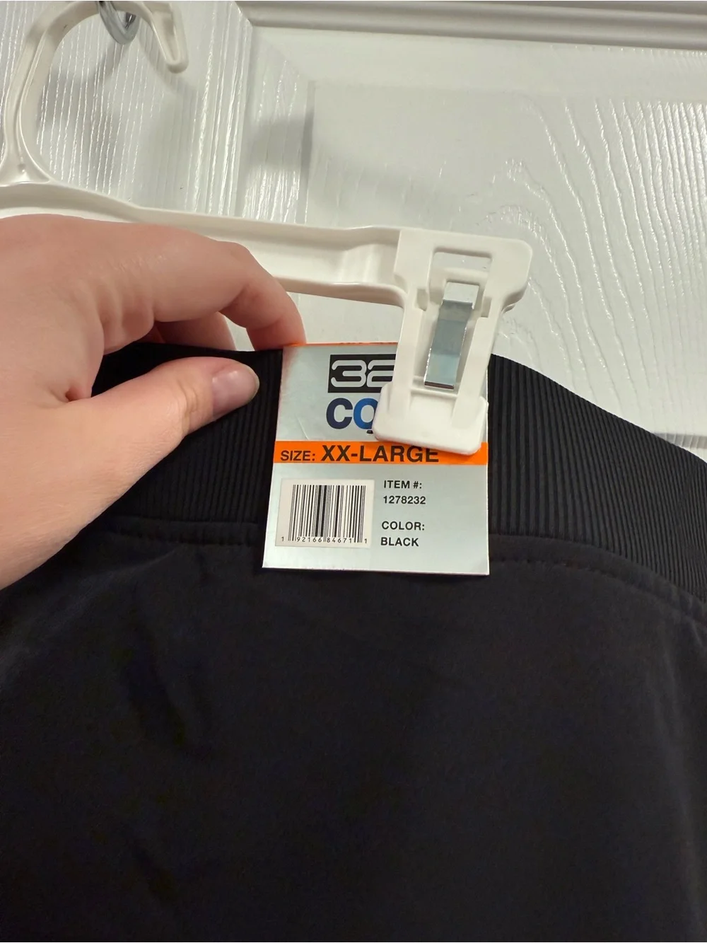 32 Degrees Womens Black midrise Skort size XXL